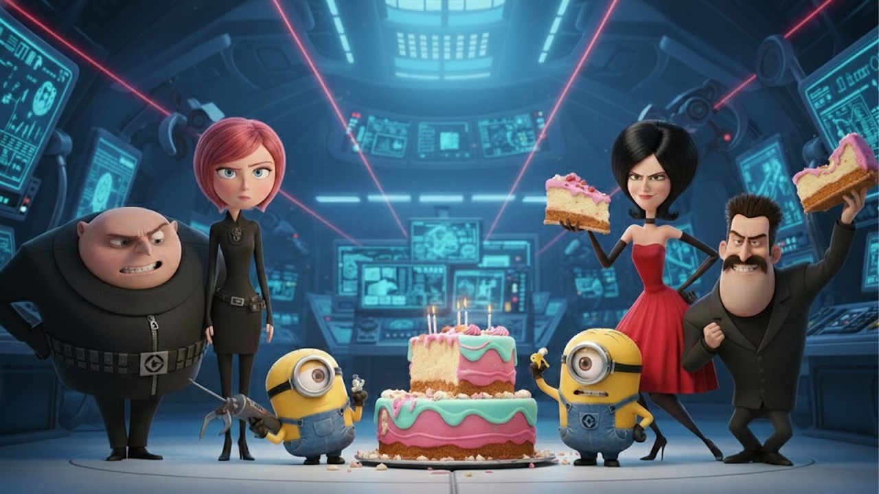 Gru’s Birthday Cake Disaster! 🎂💥 | Minions, Cakes, and Chaos! | Funny Minions Animation