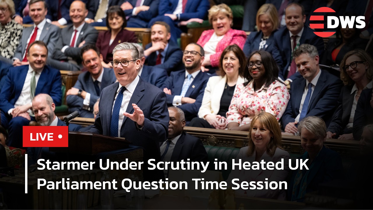 LIVE: Starmer Grilled in Parliament During High Stakes Prime Minister Questions | DWS News | AC14