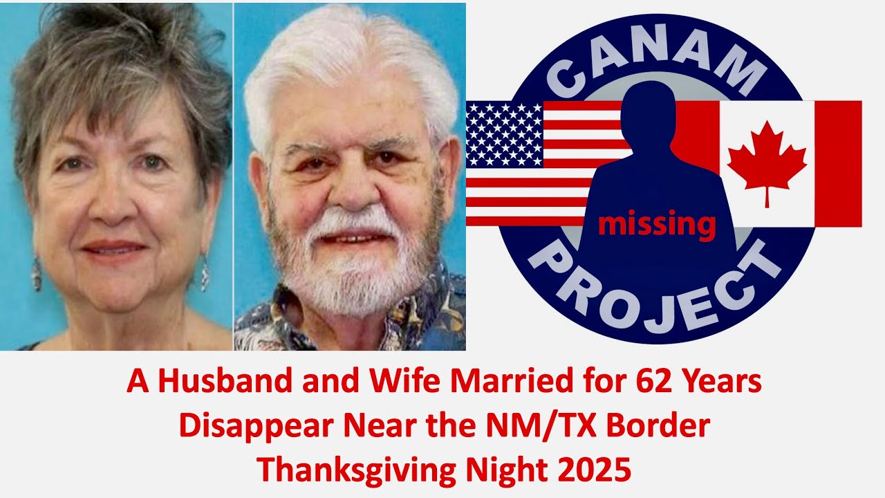 Missing 411 David Paulides Presents A Couple Married for 62 Years Vanishes on Thanksgiving Night