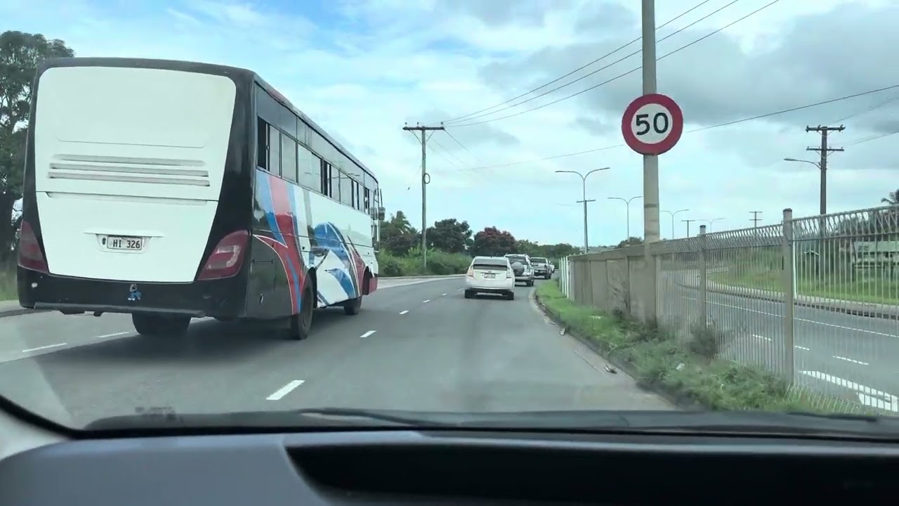Episode 3. Driving  Nausori To Nakasi. Fiji. 