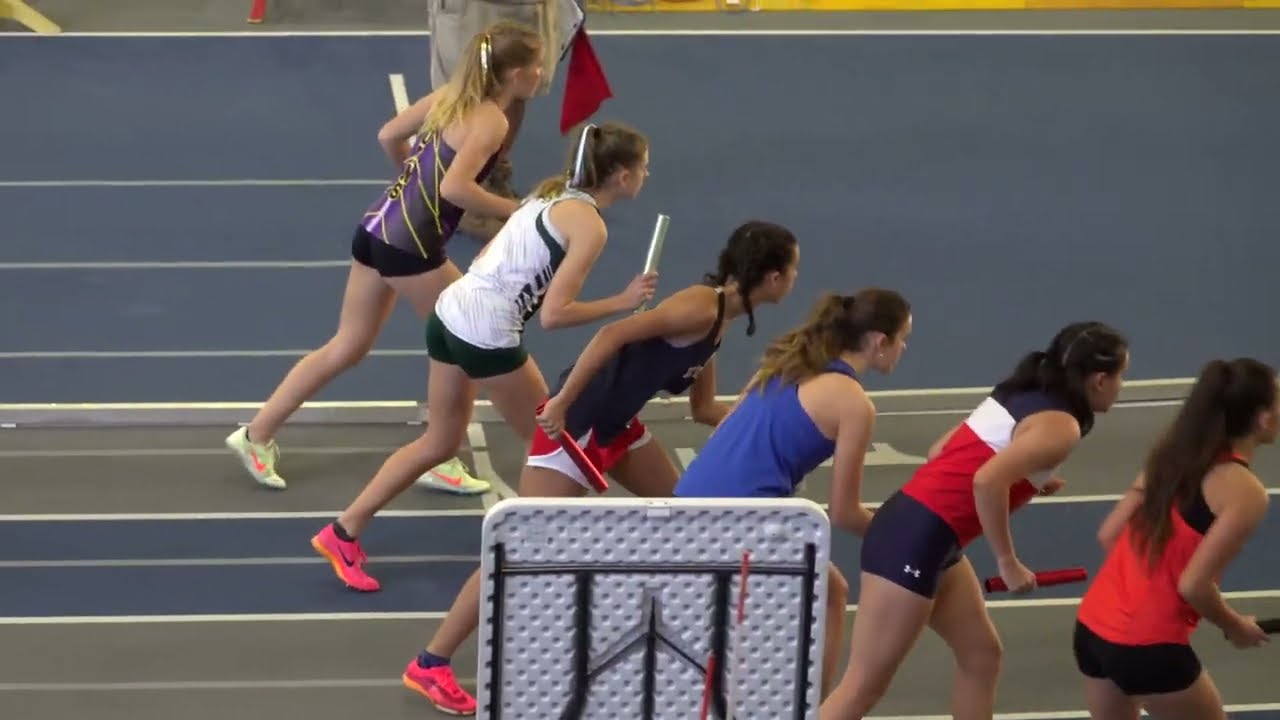 Falls Church HS at 2024 Occoquan Region girls 4x800