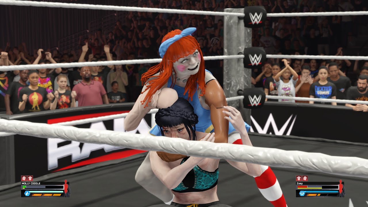 Molly Coddle Vs Zoey #kpdh WWE 2K25