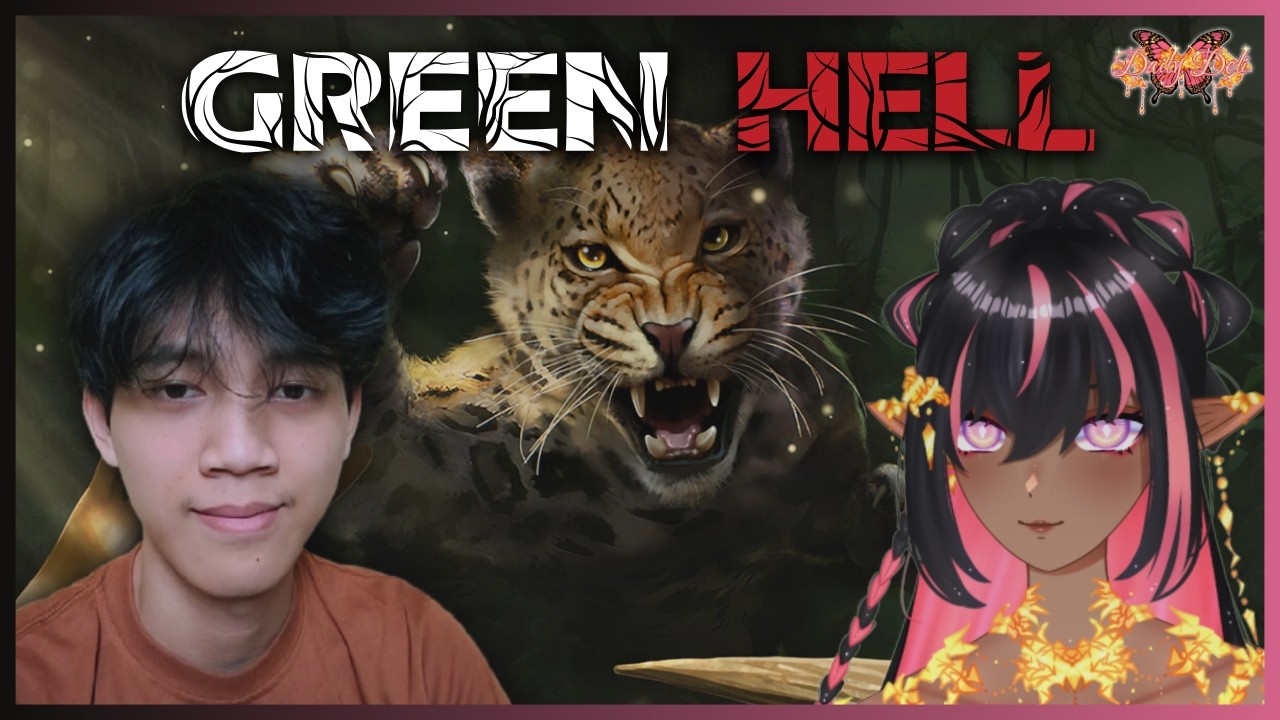 【  GREEN HELL - Open Cam  】Couple Survival Night 🌙 Jangan Tinggalin Aku ya…​