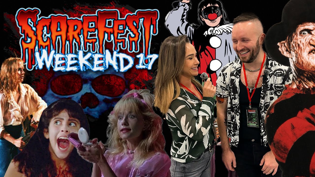 SCAREFEST WEEKEND 2025 vlog | Danielle Harris wants to do WHAT to Robert Englund?! | Horror Con 🎃