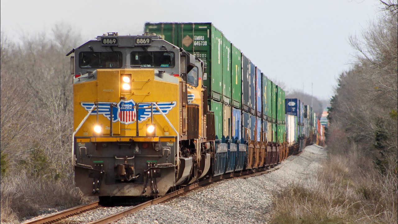Union Pacific Action on the Navasota Subdivision in Texas | February 2023
