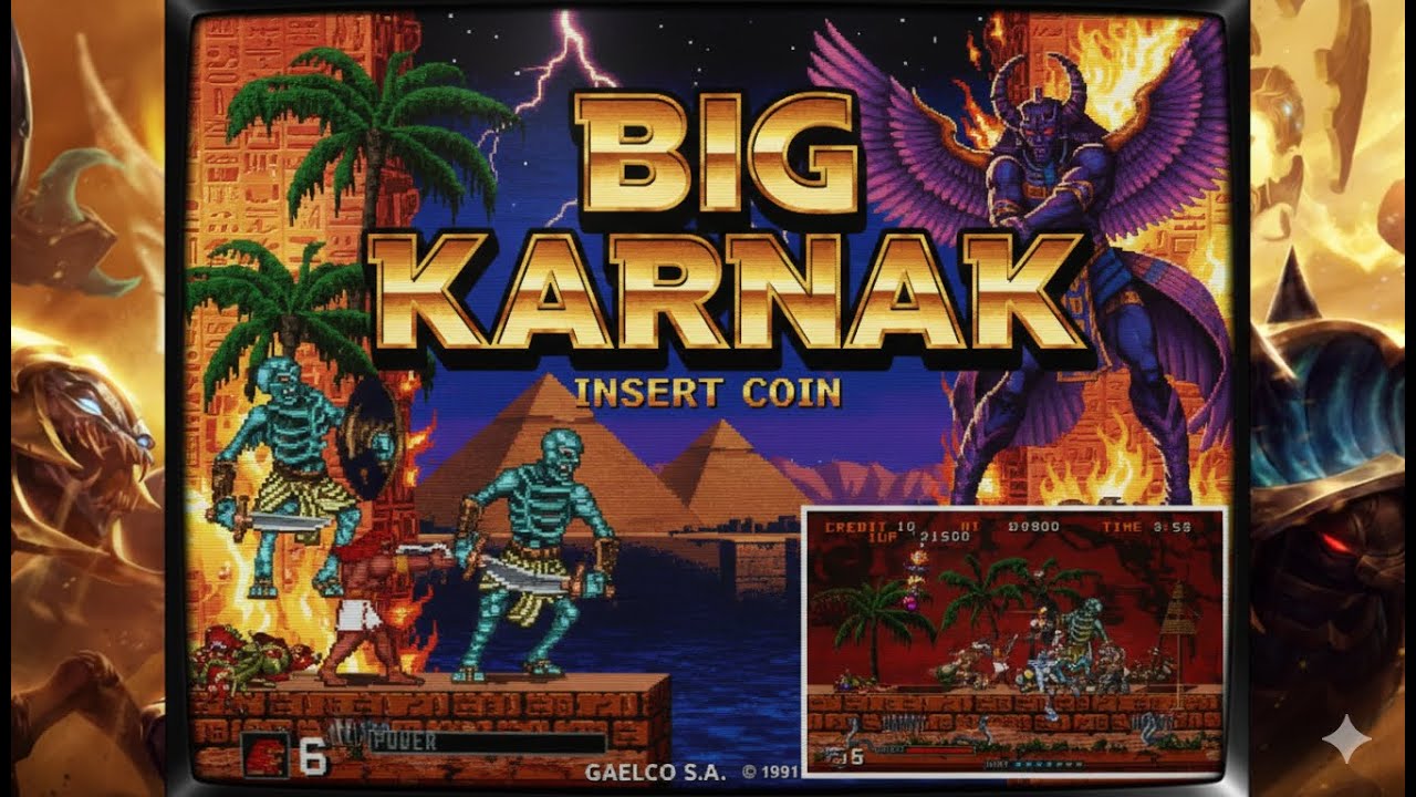BIG KARNAK, Gaelco, 1991