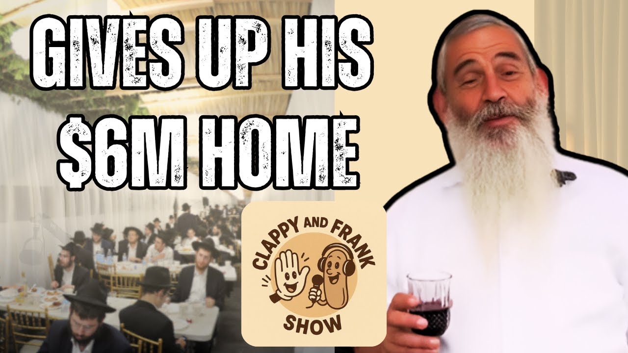 The man that gave up his six million dollar mansion for Jewish visitors in Brooklyn. Moshe Rubashkin