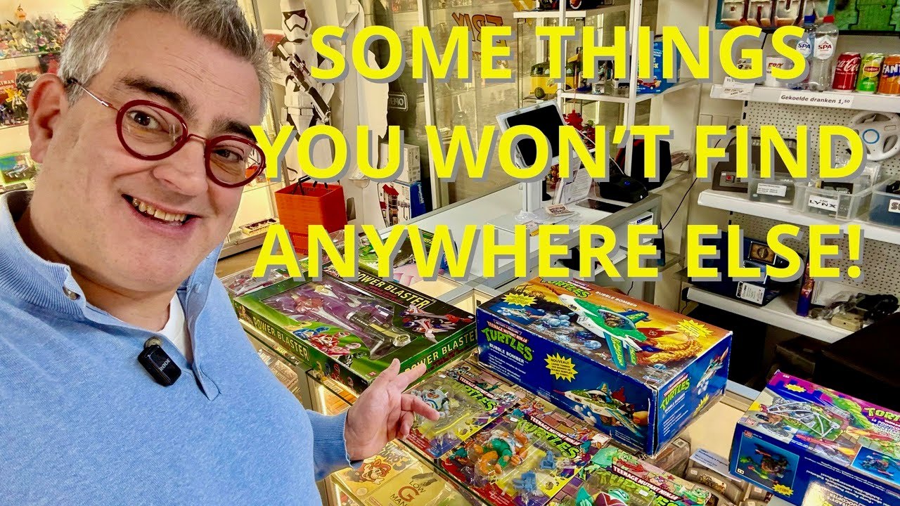 Редкие игрушки Черепашки-ниндзя, винтажные компьютеры, находки из видеоигр! - Erix Collectables 349