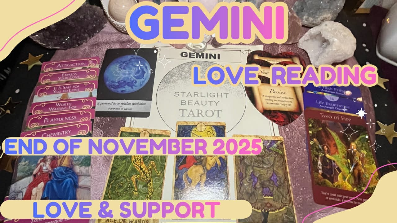 Gemini! End of November 2025 Love Reading!