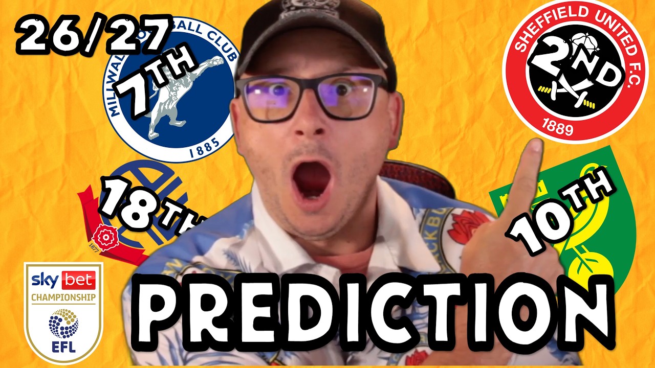 🔥 INSANELY EARLY 2026/27 EFL CHAMPIONSHIP PREDICTIONS 😳🏆