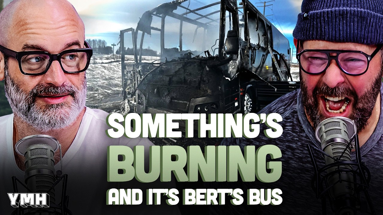 Somethings Burning And It's Bert's Bus | 2 Bears, 1 Cave