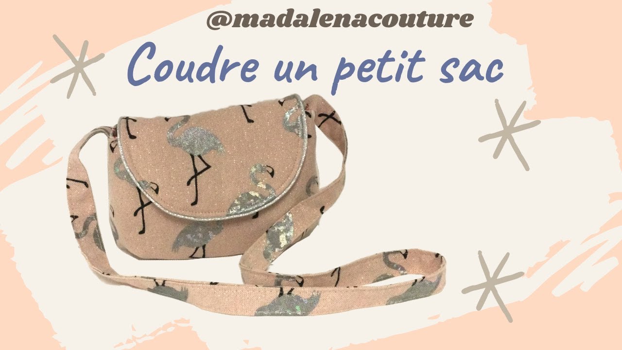 Coudre un petit sac à bandoulière - Tuto Couture Madalena