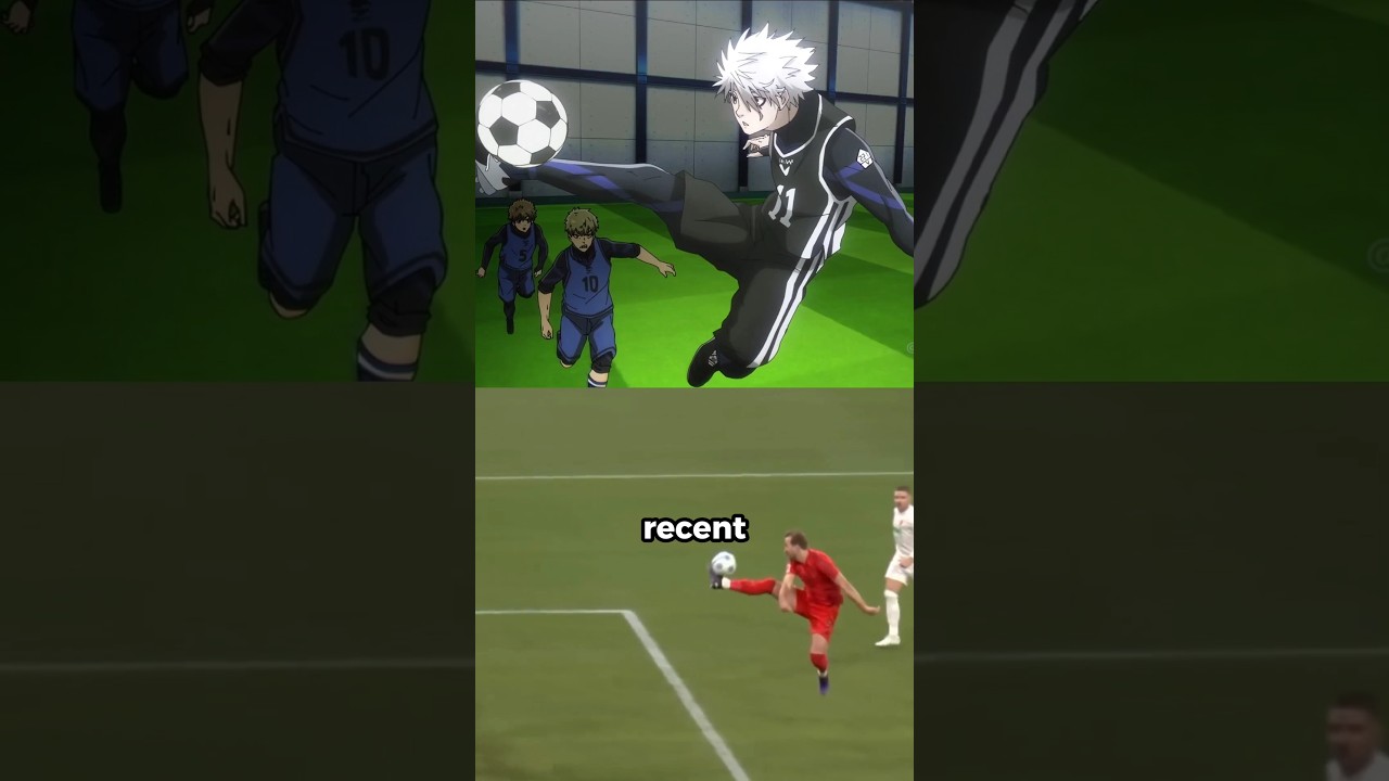 Real-Life Footballers Copying Blue Lock Goals