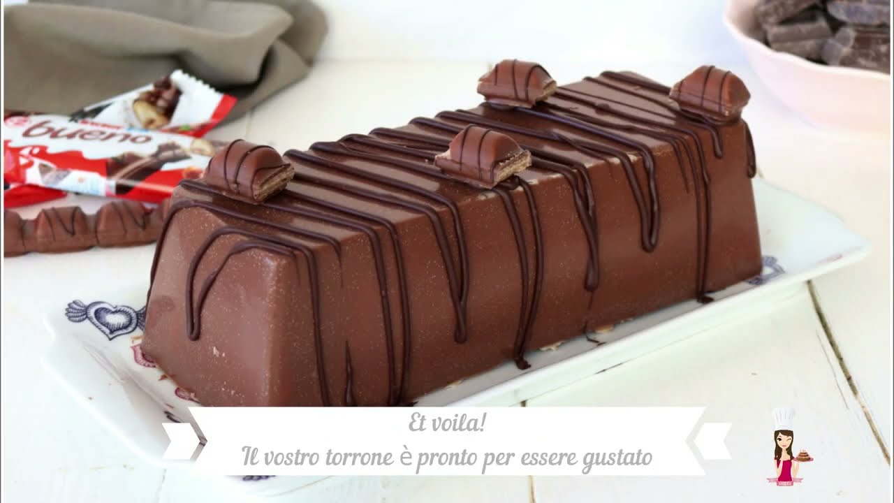 Torrone al Kinder Bueno, la ricetta di Misya