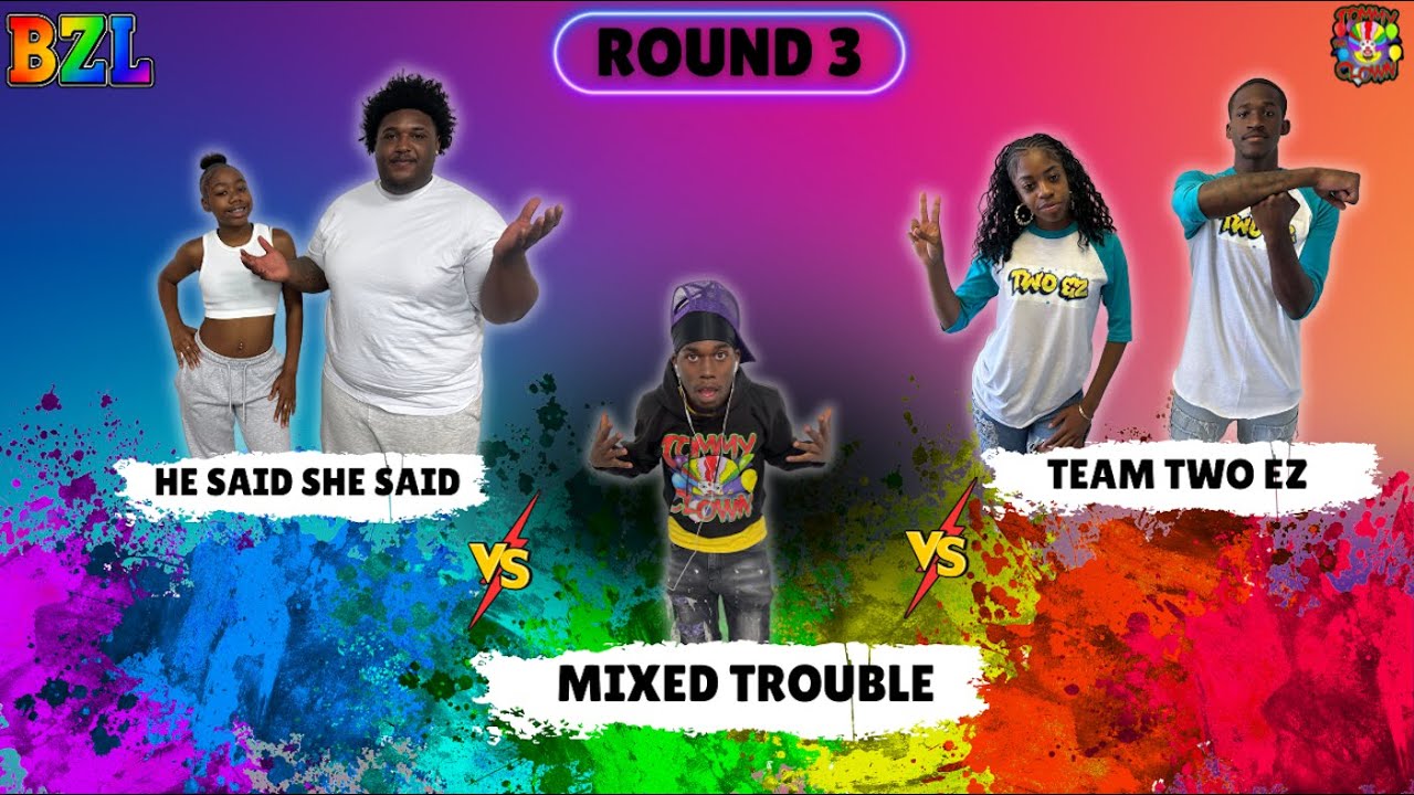 😳 1 Warrior vs 2 Duos & KT HELD IT DOWN❗️🔥 He Said She Said vs Mixed Trouble vs Two EZ 😈