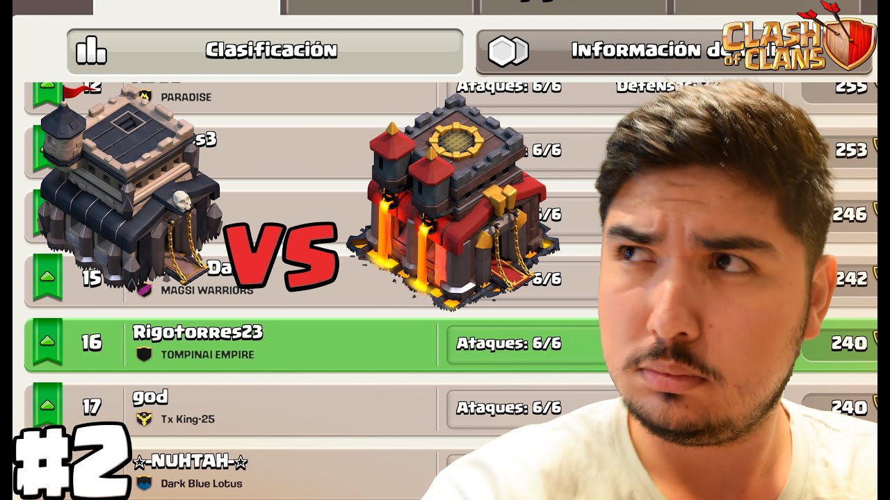 NOS ENFRENTAMOS A TH10 CAMINO AL TOP MUNDIAL DE TH9🏆