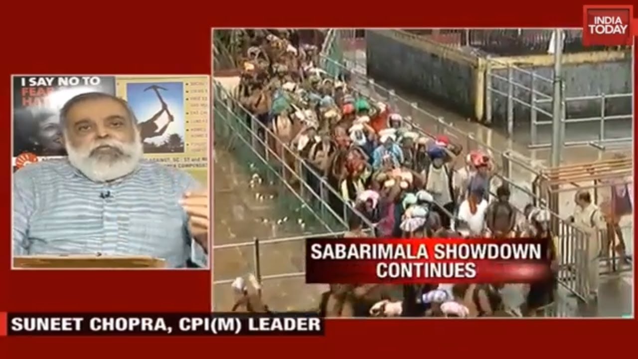 Sabarimala Showdown :Will Left Govt Get It Right This Time ? | CPI(M) leader Suneet Chopra Speaks