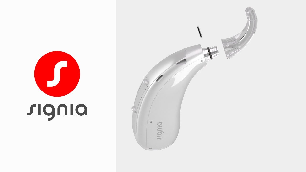 How to exchange the earhook for Motion Charge&Go SP | Signia Hearing Aids