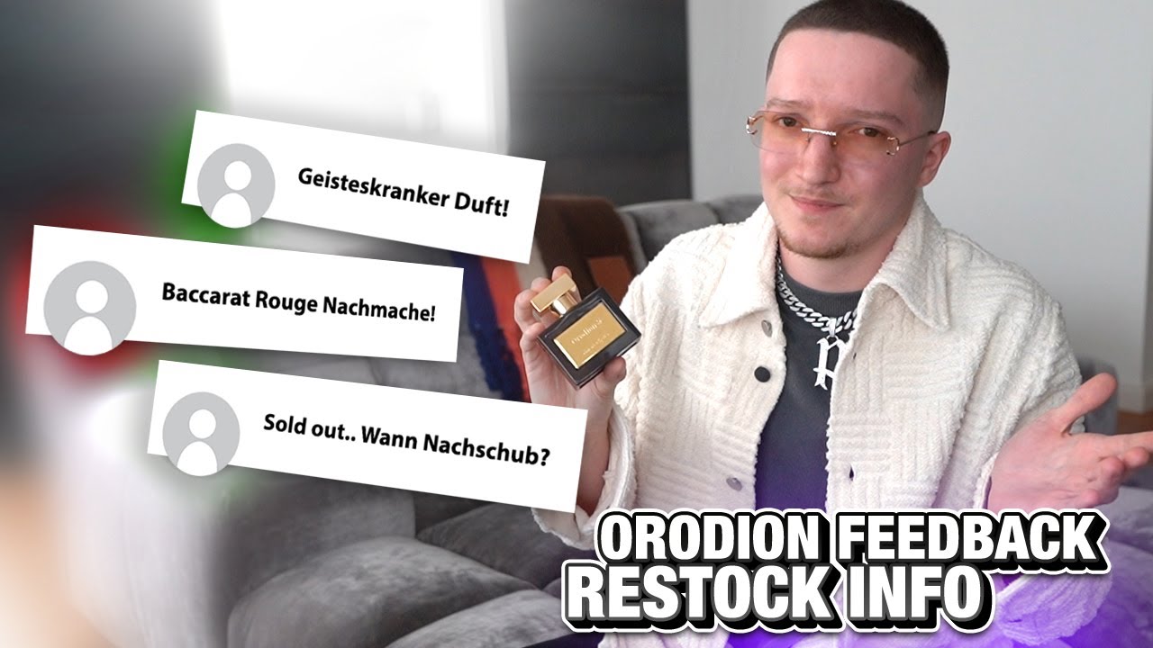 Kritik & Feedback zu meinem Parfum ORODION.. 😳 (Restock Info!)