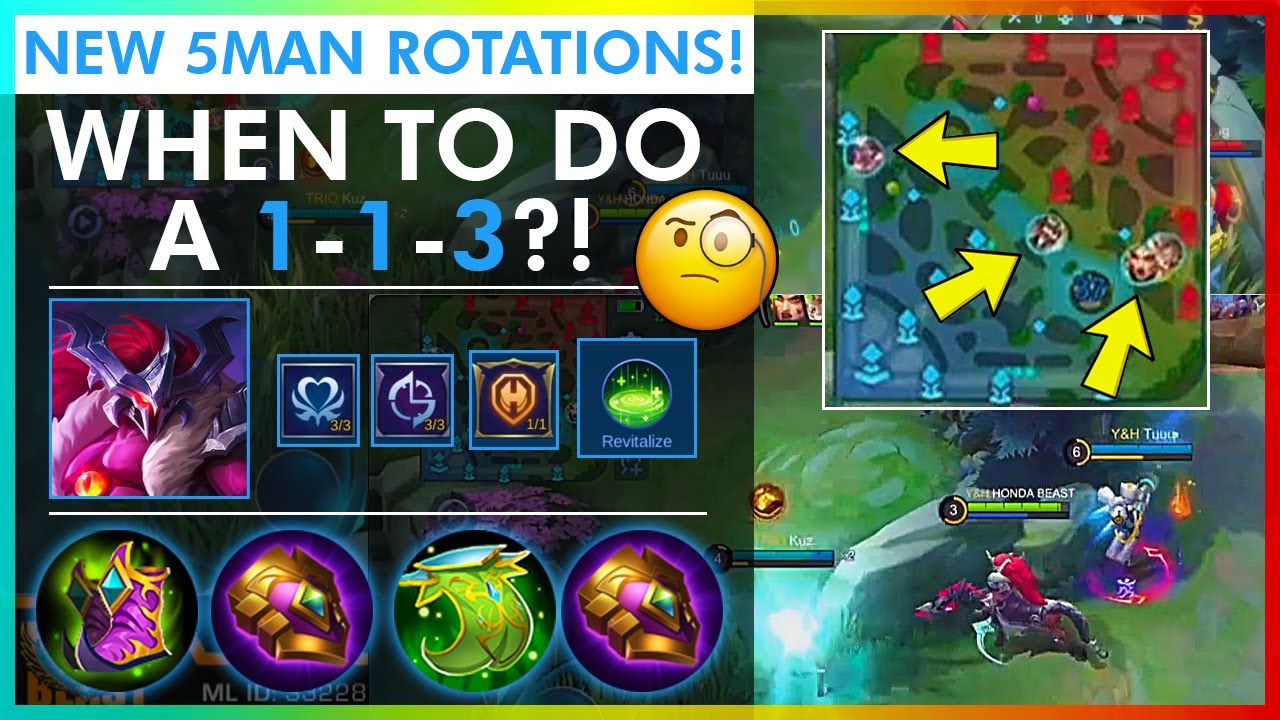 IS A 113 ROTATION POSSIBLE? HYLOS HEALING GOD GAMEPLAY BY HONDA BEAST | MLBB