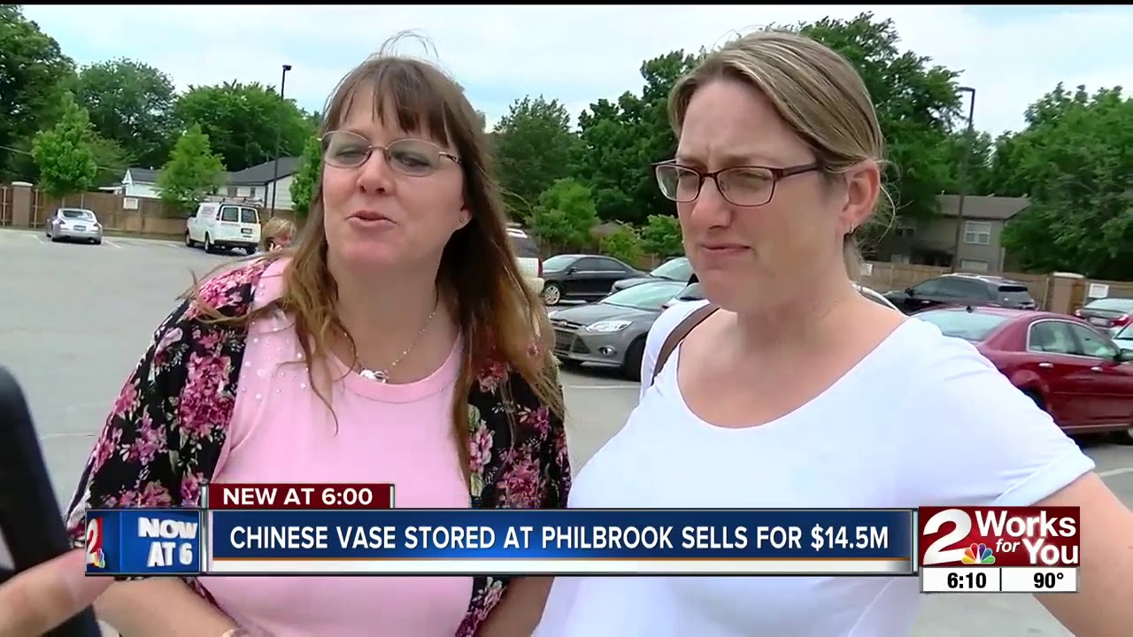 Chinese vase stored at Philbrook sells for $14.5M