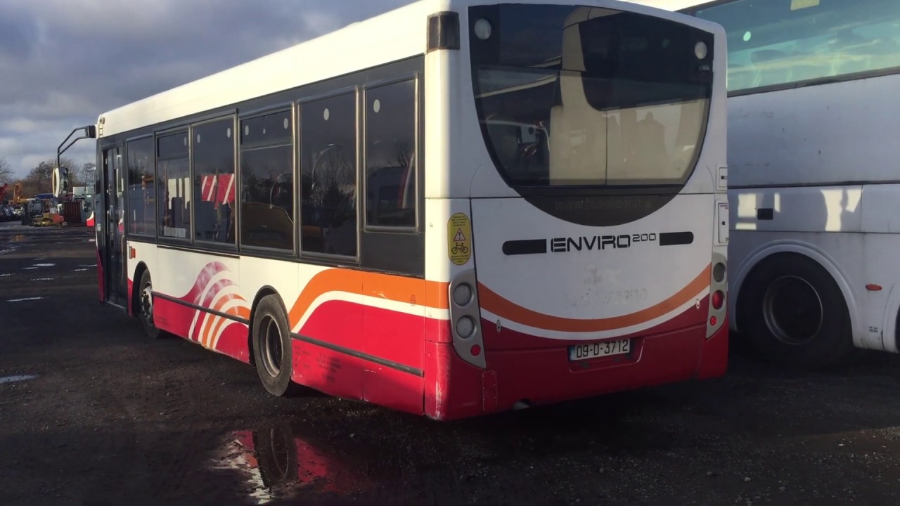 Irish Bus & Coach - Bus Eireann AM 102, LD 204 and LD 220 awaiting auction in March 2020.
