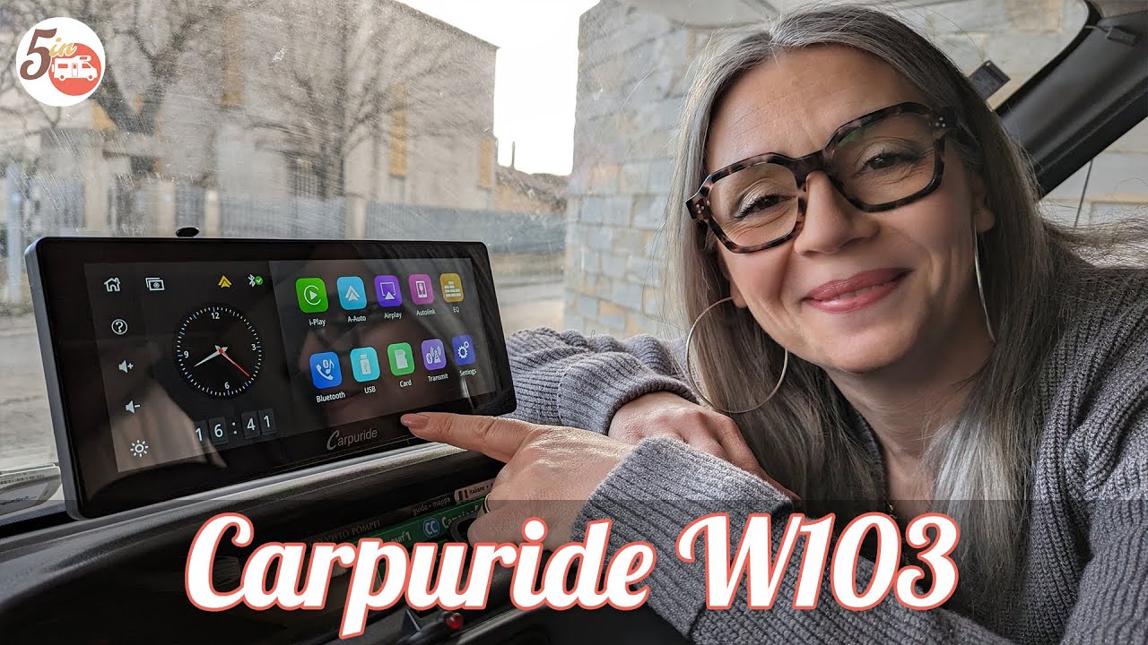 CARPURIDE W103 rende SMART il  tuo CAMPER con ANDROID AUTO e CARPLAY WIRELESS (Episodio 137)