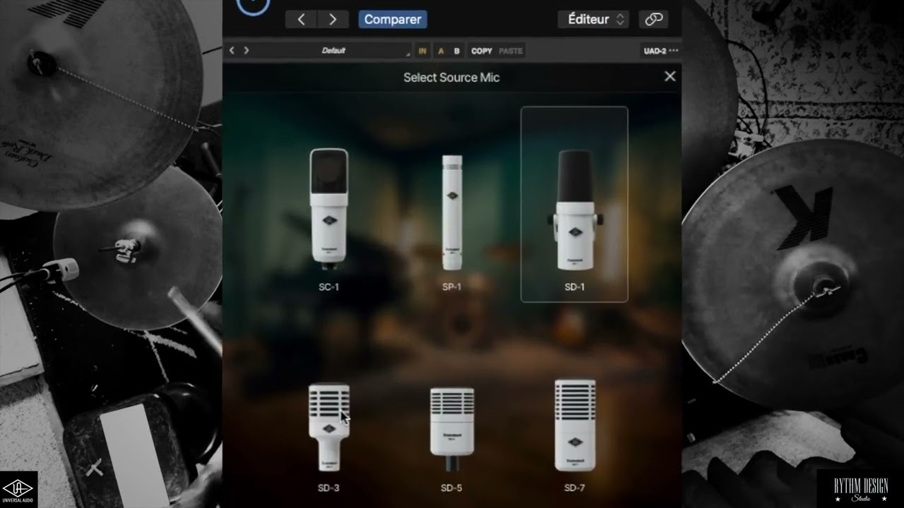 Microphones SD-3 / SD-7 / SD-5 /SC-1 @UniversalAudio