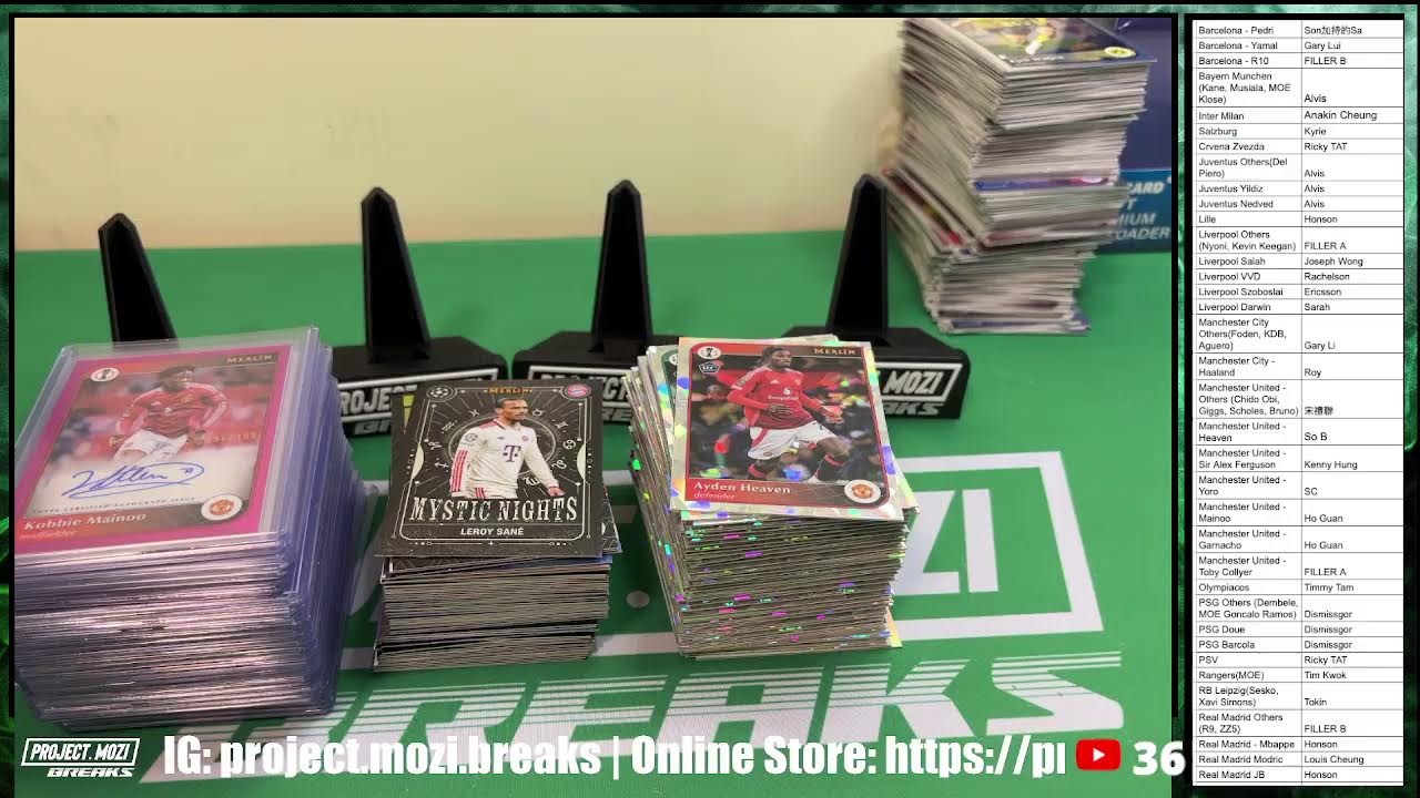 Project Mozi Breaks: Topps Baseball, Midnight, Merlin and more  