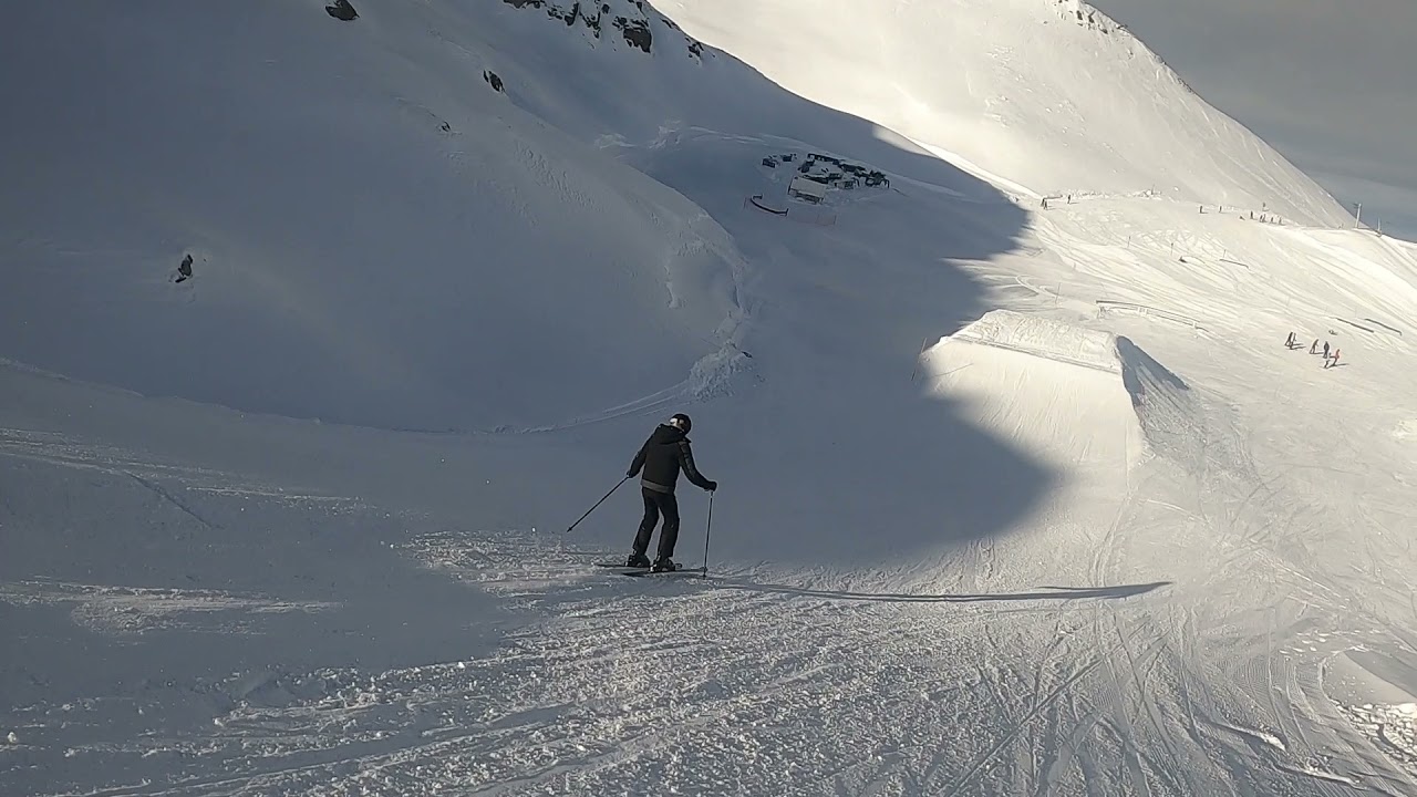 les deux alpes 2022 sfeerbeelden + snowpark