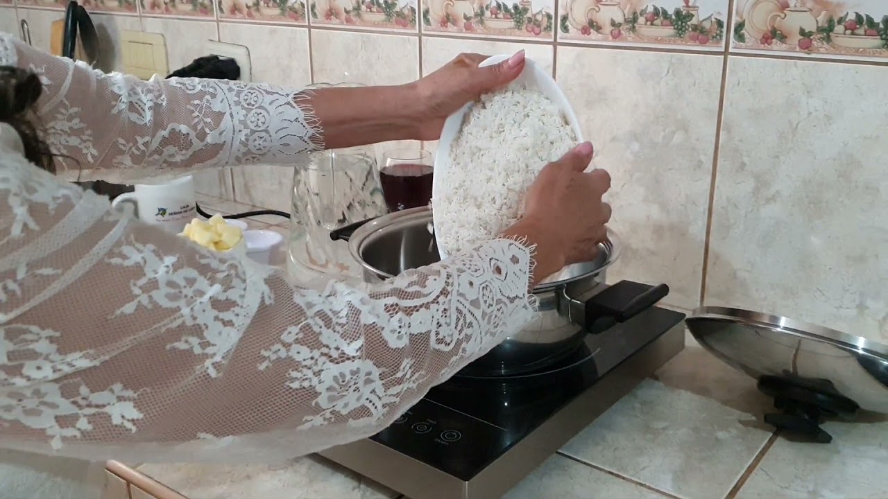 Asado de res con sistema de apilamiento en Rena Ware