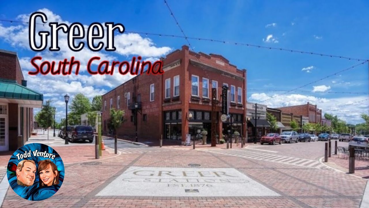 Greer, South Carolina | Walkthrough  Historic Downtown 2022