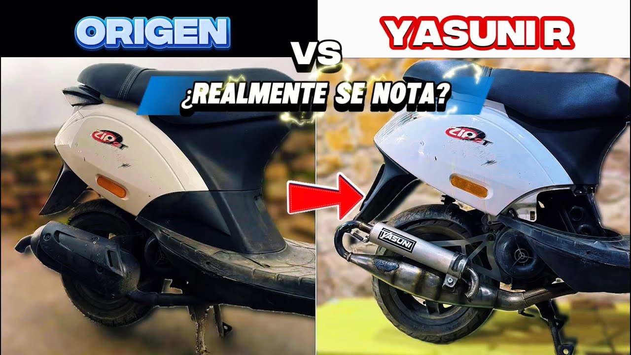 ¿Merece la pena cambiar el escape? Escape de Serie vs YASUNI R 🔥🏍️
