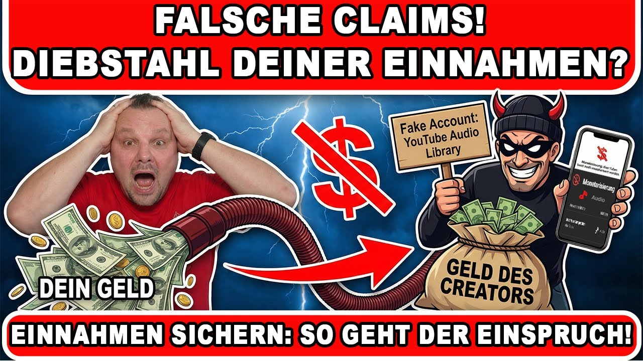 Hilfe, Urheberrechtsanspruch! Trotz YouTube Audio Library? Meine Lösung & Text-Vorlage