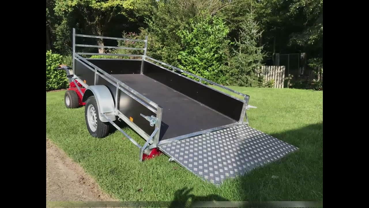 BW-Trailers aanhanger Kantelbaar + Laadklep