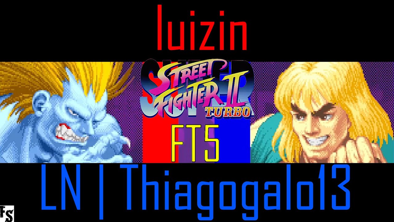 Super Street Fighter 2 Turbo - luizin [Blanka] vs LN | Thiagogalo13 [Ken] (Fightcade FT5)