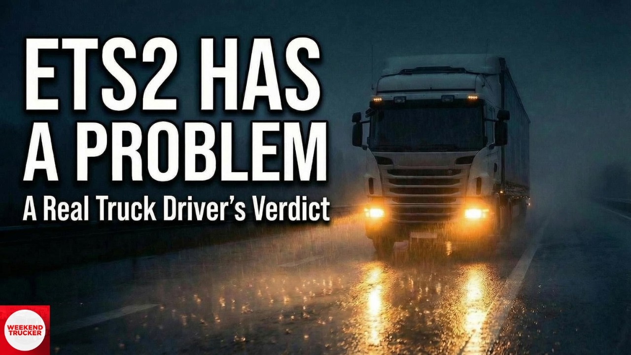 В ETS2 есть проблема с симулятором! Вердикт настоящего дальнобойщика.