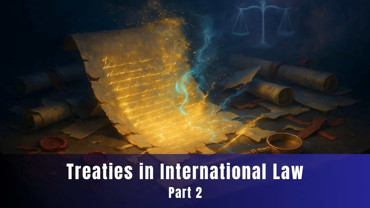 Treaties in International Law Part 2 |  Effects! | IntlLaw Academy's lectures with Professor Walter
