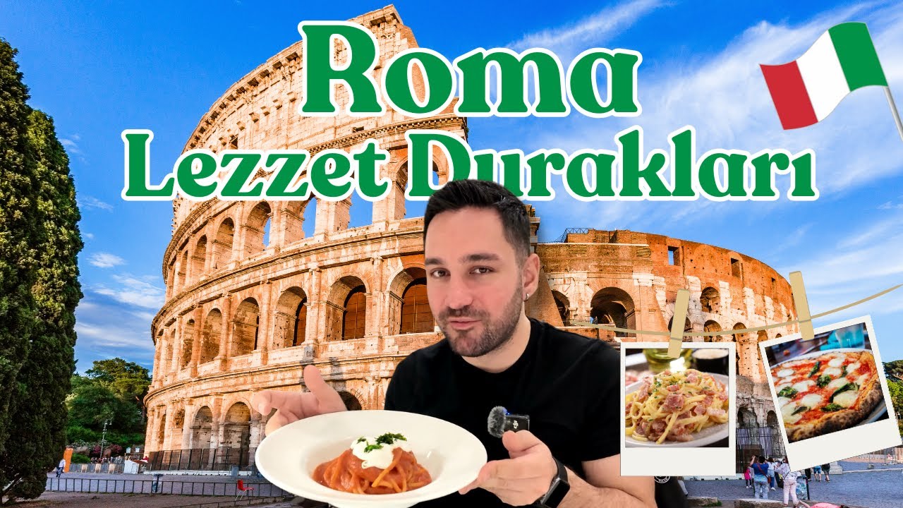 Roma Yeme İçme Rehberi 🍕🍝: Tiramisu, Pizza ve Fettuccine Alfredo’nun En İyi Adresleri!