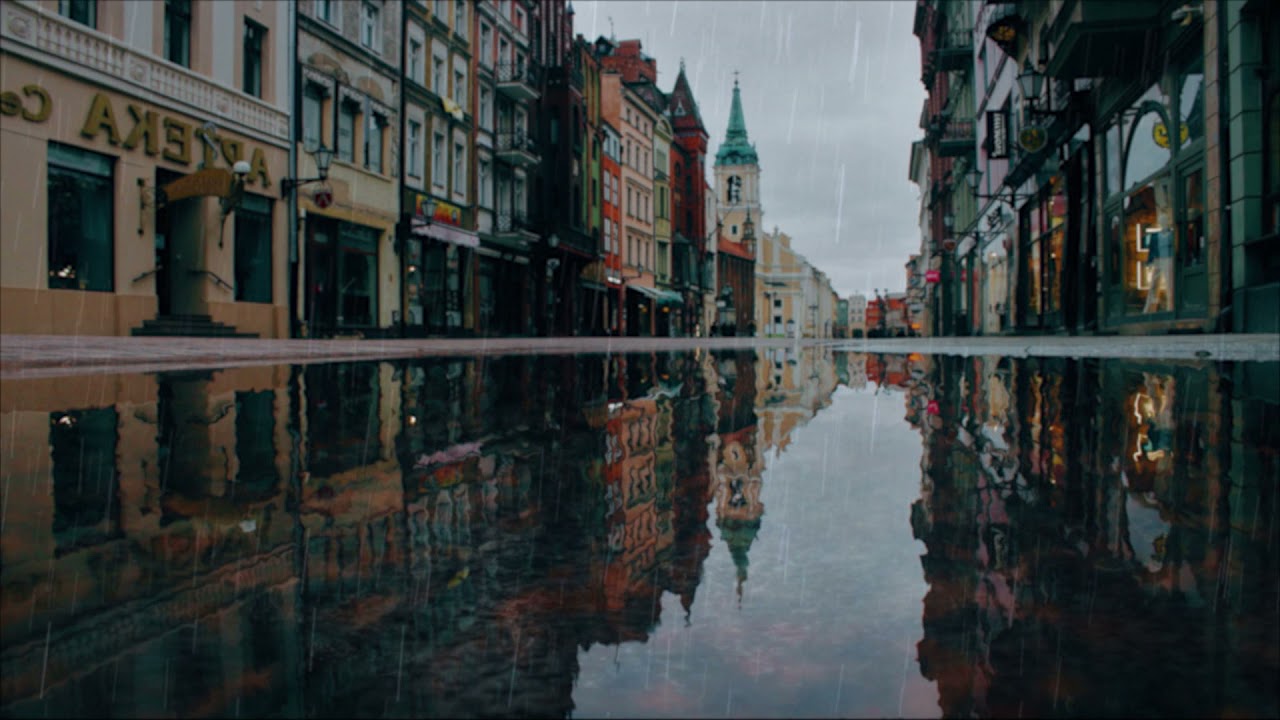 [White Noise] Poland Rain 🌧️☔ sounds for sleeping, studying, relaxing and concentration | 10 hours