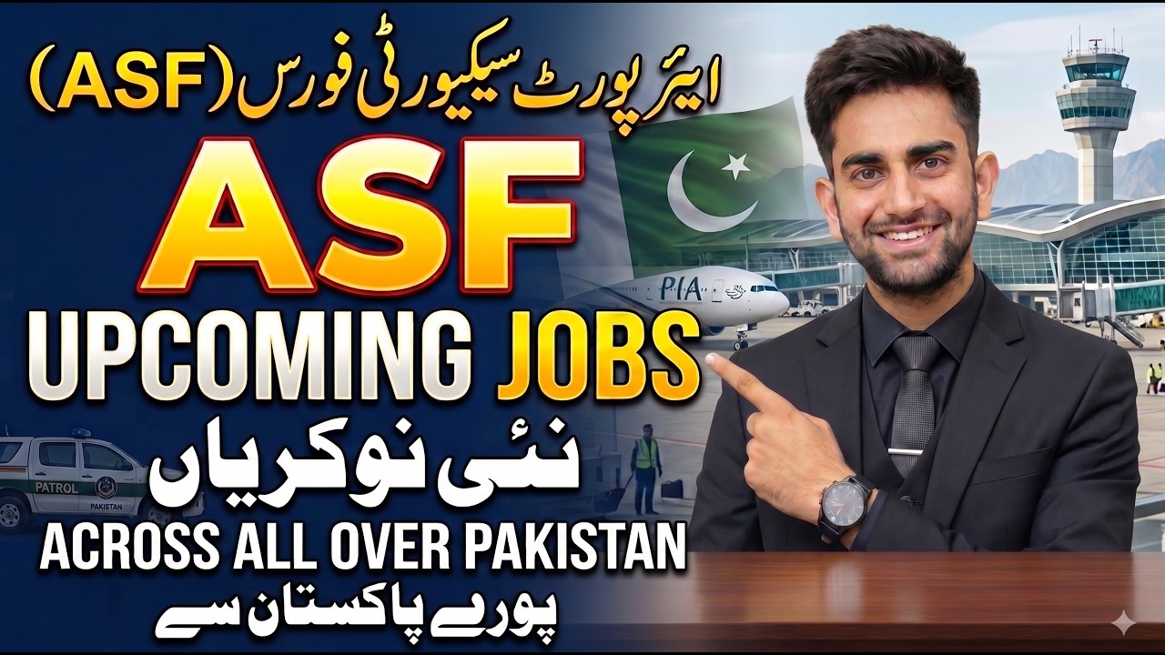 ASF Upcoming Jobs 2026 | Airport Security Force New Vacancies |