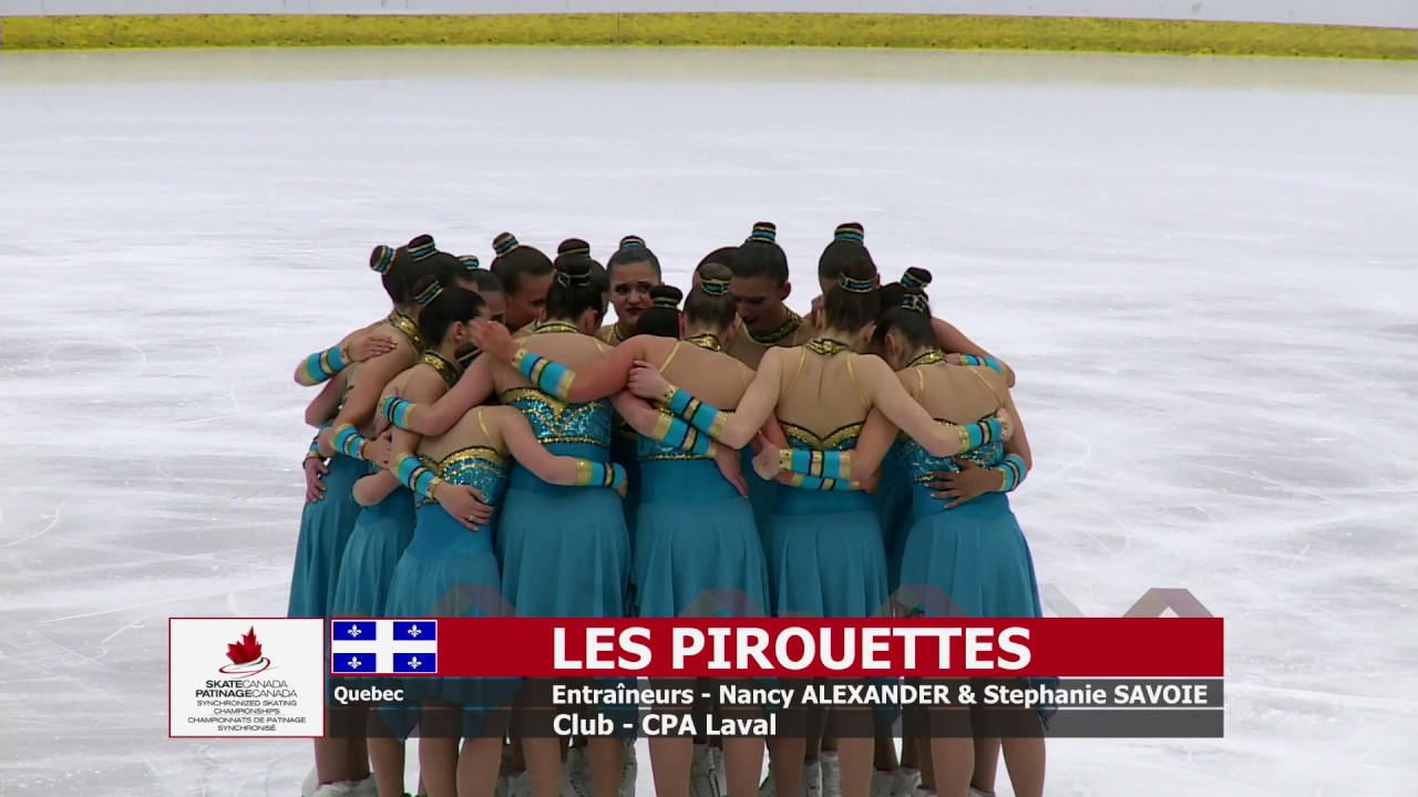 Les Pirouettes   Junior Free 2   SYNCHRO17