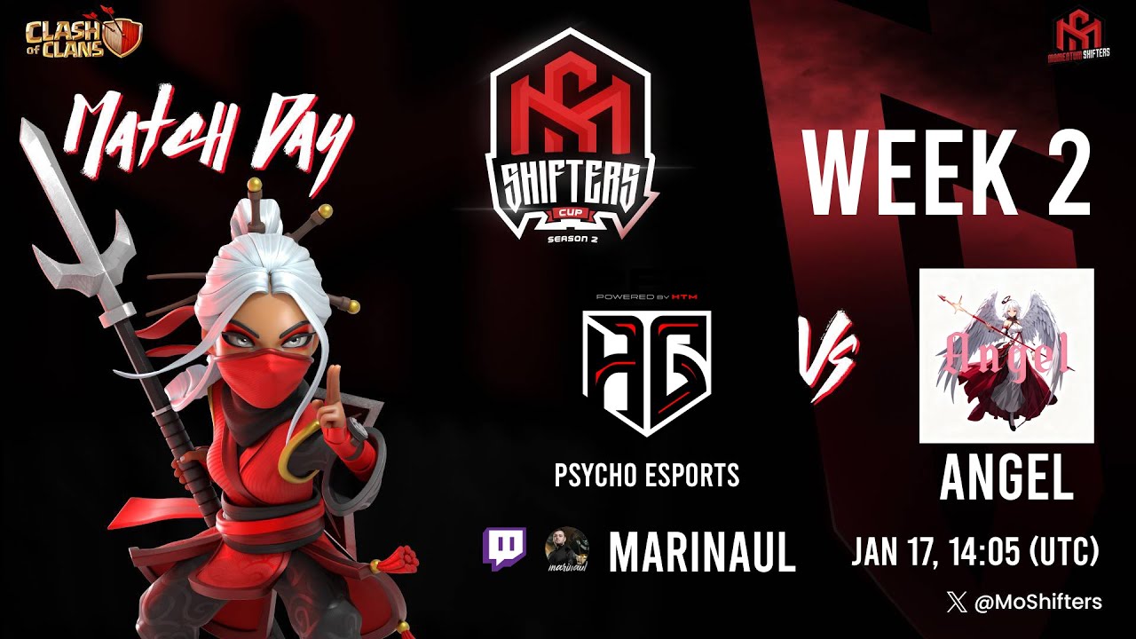 PSYCHO ESPORTS VS ANGEL PELO SHIFTERS CUP
