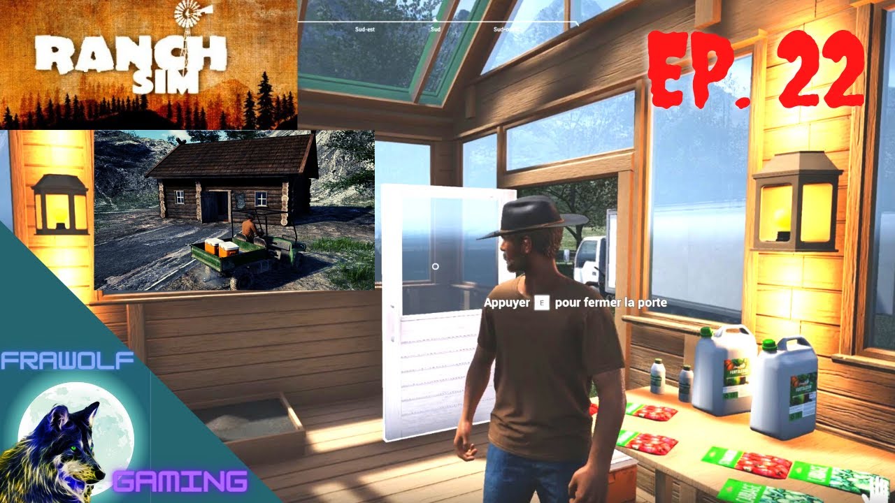 RANCH SIM EP 22 : QUETES DU CHASSEUR ET 1ERE PLANTATION !