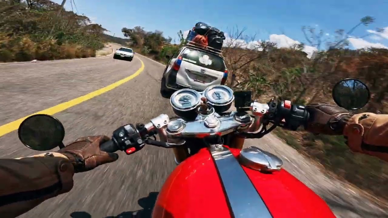 Triumph Thruxton 1200 R. POV. Raw Sound. Disfruta el viaje...