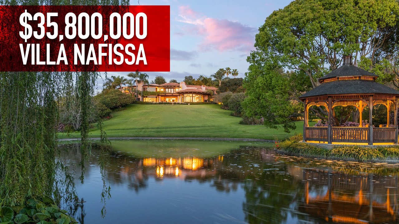 Villa Nafissa  | $35,800,000 | Rancho Santa Fe | UPDATED