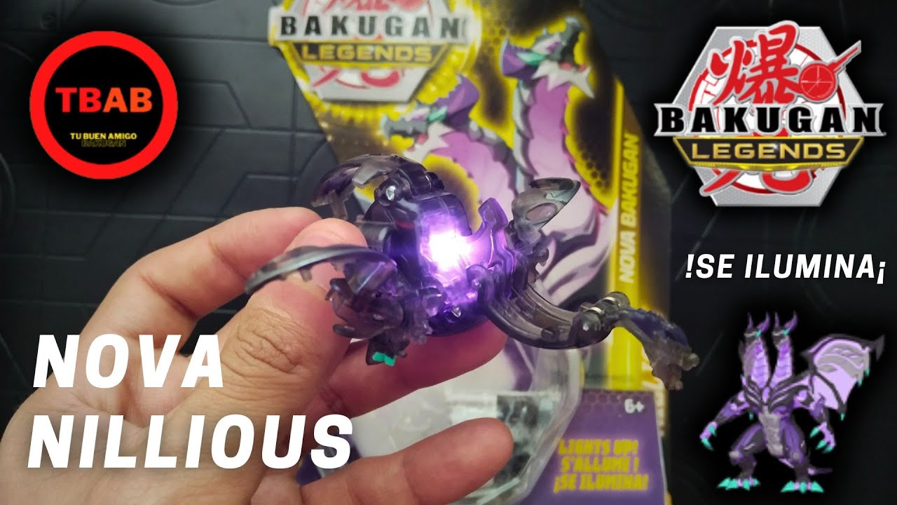 UNBOXING! Bakugan Legends, NOVA NILLIOUS, ¡SE ILUMINA! [Tu Buen Amigo Bakugan]