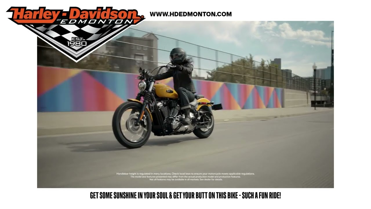 GET YOUR BUTT ON THIS BIKE   SUCH A FUN RIDE! 2025 Steet Bob 117