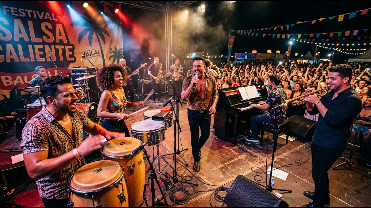 Salsa Mix Para Bailar 💃 Nonstop Latin Party Vibes