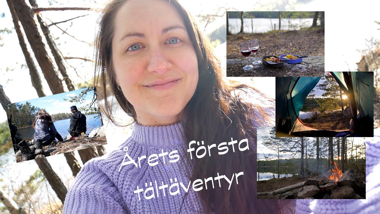 Årets första tältäventyr